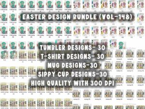 EASTER DESIGN BUNDLE (VOL-148)