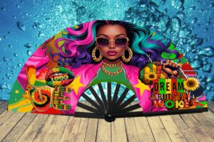 Juneteenth Clack Fan DESIGN PNG FILE – Dream Big Vibes