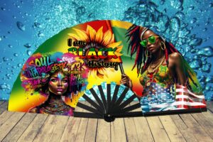 Juneteenth Clack Fan DESIGN PNG FILE – Freedom Vibes