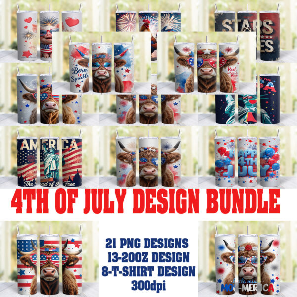 4TH OF JULY DESIGN BUNDLE