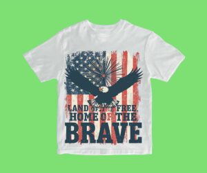 4TH OF JULY FREE T-SHIRT DESIGN