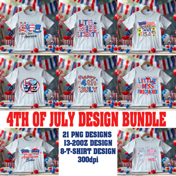 4TH OF JULY DESIGN BUNDLE - Image 2