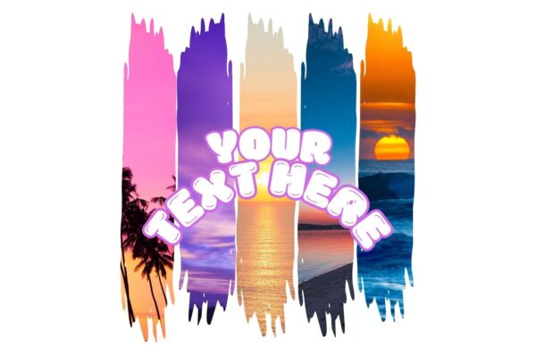 Free Full Editable Brush Stroke Canva Template - Image 2